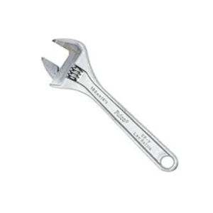 Chrome Finish Adjustable Wrenches